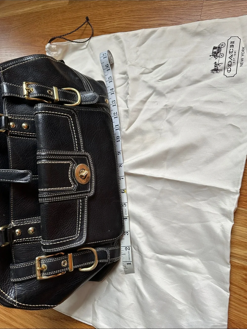 Coach Vintage Miranda Hampton purse hand bag satchel